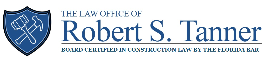 Robert Tanner Construction Law